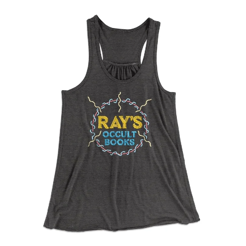 Ray's Occult Books Women's Flowey Tank Top stylish tank top