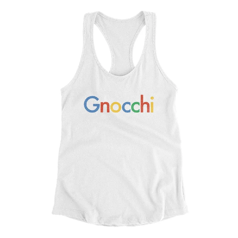 Gnocchi Women's Racerback Tank sage tank top