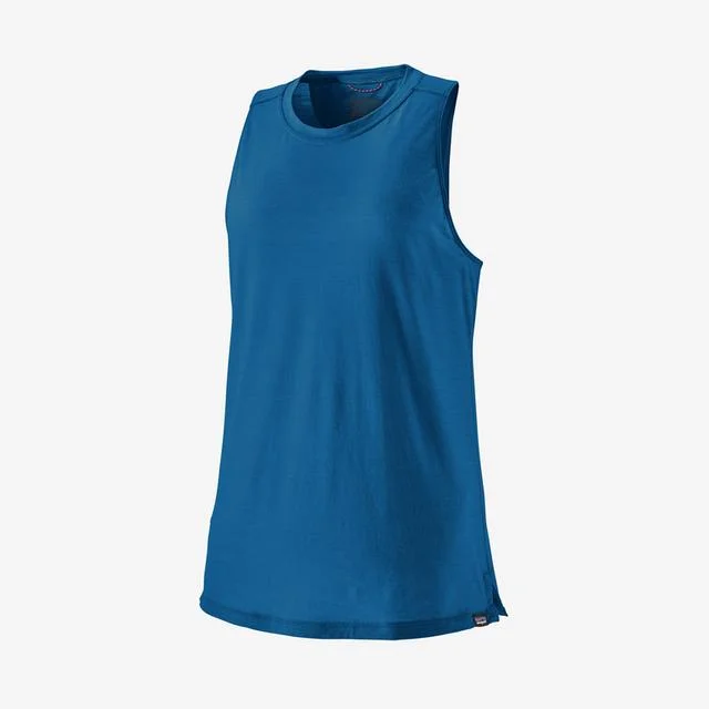 Women's Cap Cool Merino Blend Tank print tank top