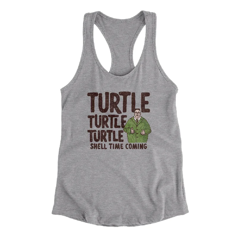 Turtle Turtle Turtle Women's Racerback Tank fitness tank top