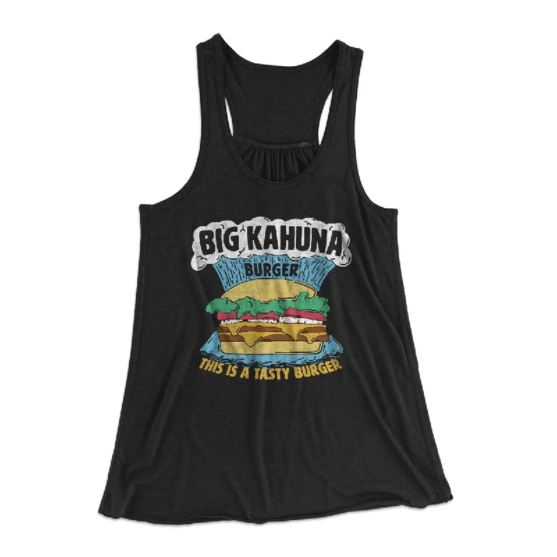 Big Kahuna Burger Women's Flowey Tank Top crossback tank top