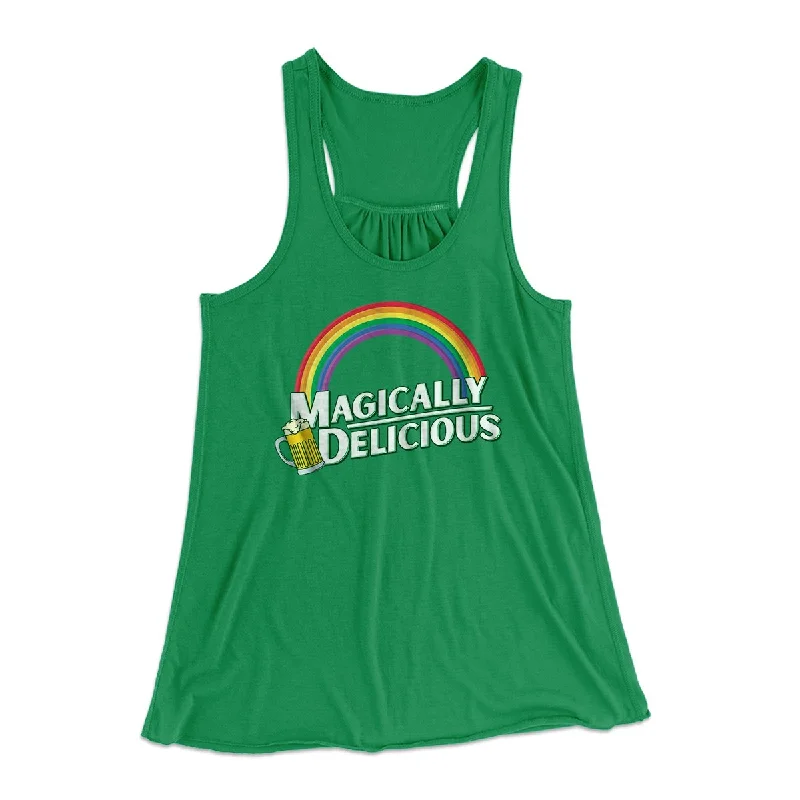 Magically Delicious Women's Flowey Tank Top print tank top