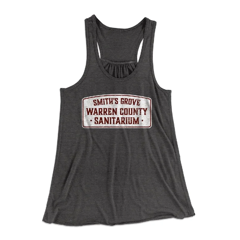 Smith's Grove Sanitarium Women's Flowey Tank Top strappy tank top