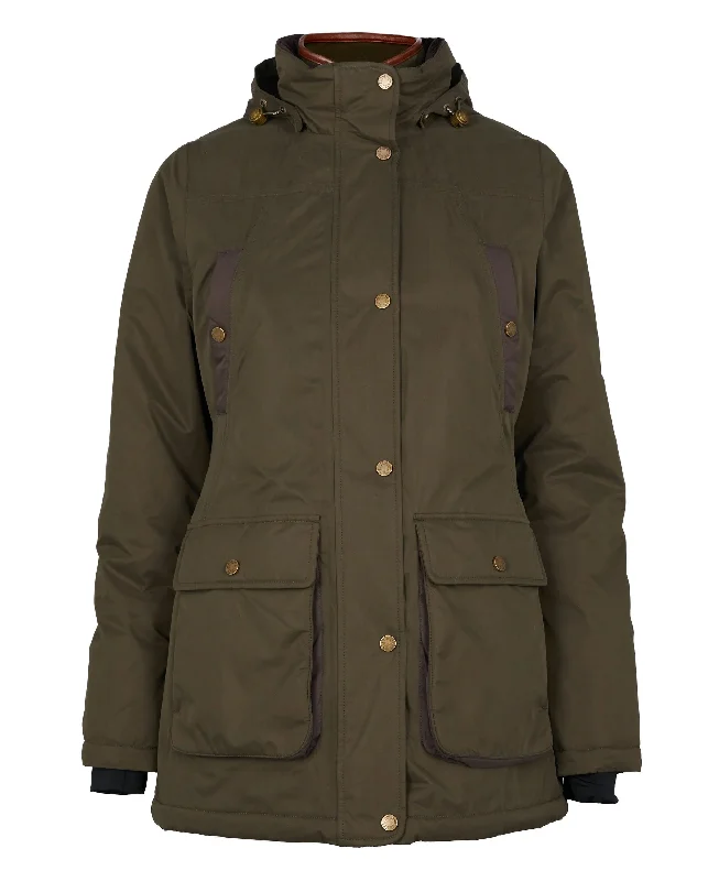 Stamford Country Coat - Khaki Toggle Coat Shawl Collar Coat Notch Collar Coat