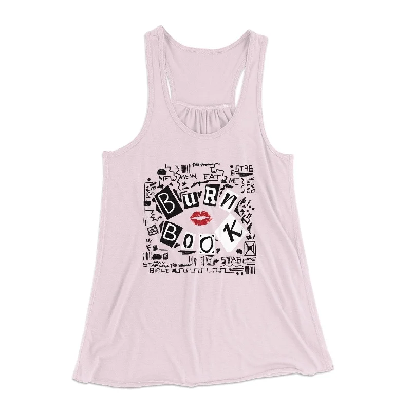 Burn Book Women's Flowey Tank Top breathable tank top