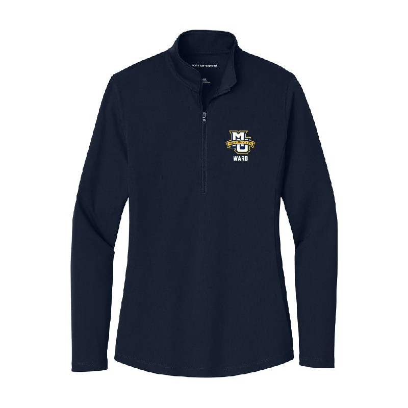 Marquette - NCAA Women's Track & Field : Riley Ward - Women's Lightweight Quarter Zip Jacket Insulated Jacket Fitted Jacket Loose Jacket