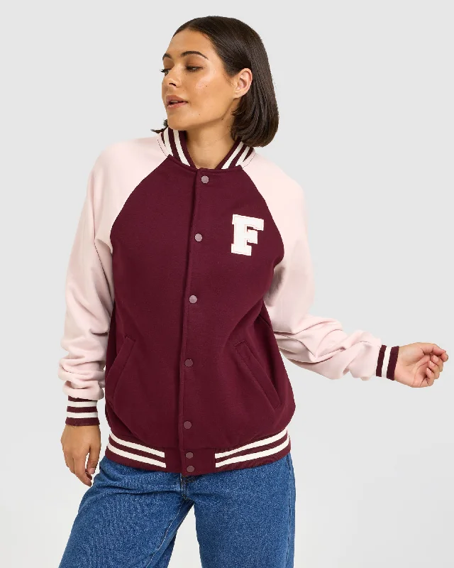 Unisex Varsity Jacket Notch Collar Jacket Peter Pan Collar Jacket Cowl Neck Jacket