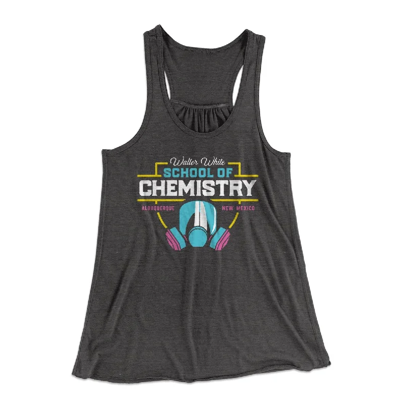School of Chemistry Women's Flowey Tank Top graphic tank top