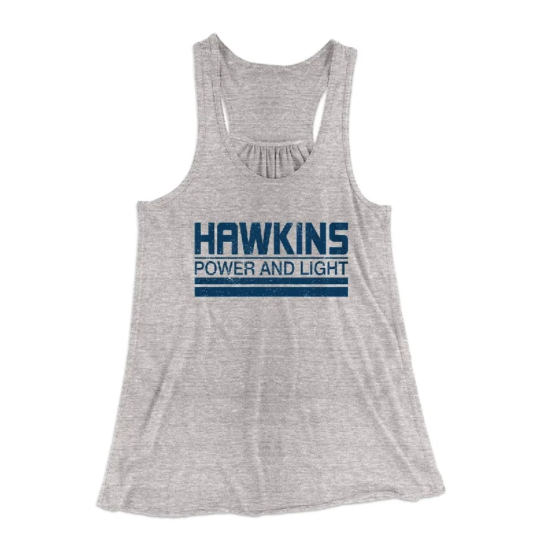 Hawkins Power and Light Women's Flowey Tank Top cute tank top