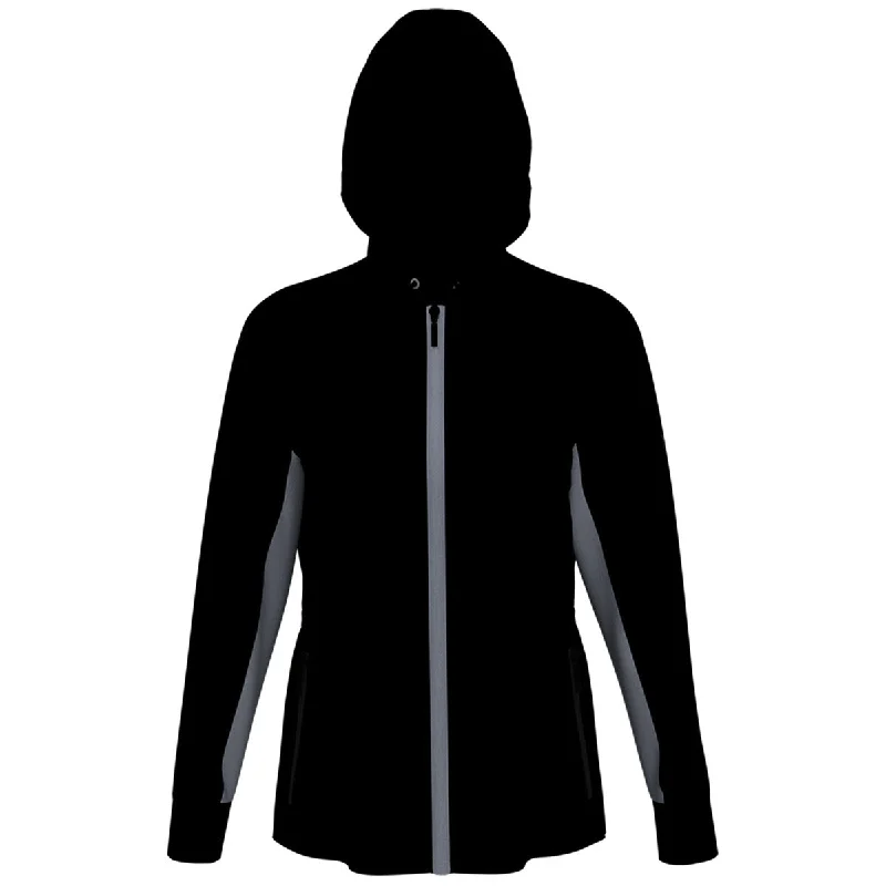 Perry Ellis Women's Caviar Black Full Zip Jacket V-Neck Jacket Boat Neck Jacket Square Neck Jacket