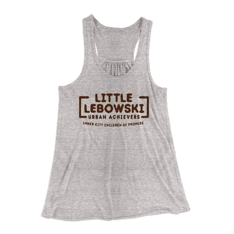 Little Lebowski Urban Achievers Women's Flowey Tank Top cropped tank top