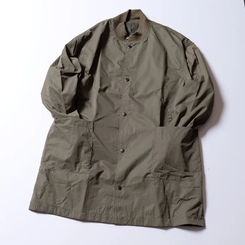 engineer reversible coat Striped Polka Dot Solid