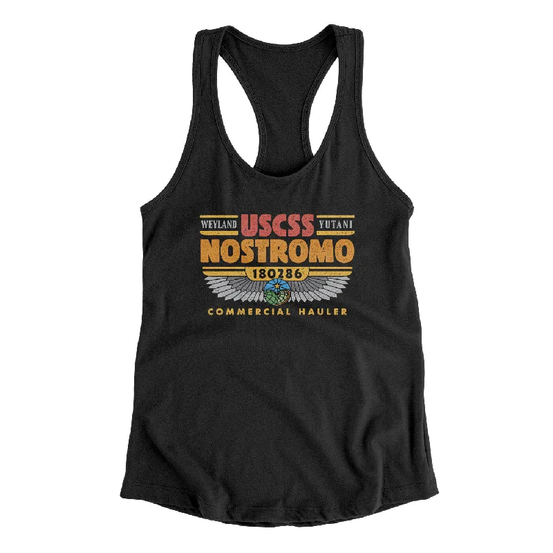 Uscss Nostromo Women's Racerback Tank chic tank top