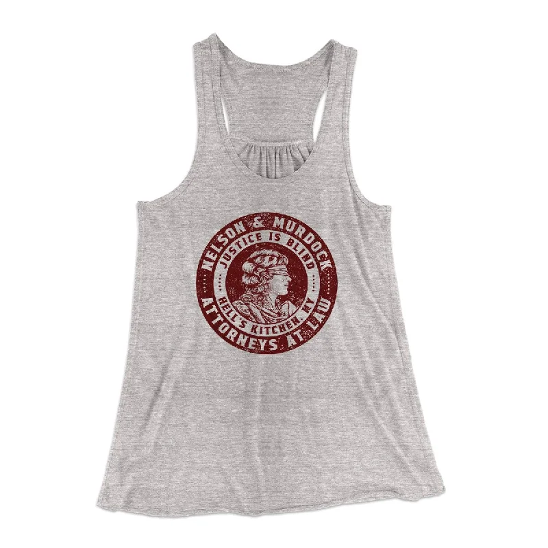 Nelson And Murdock Attorneys At Law Women's Flowey Tank Top sleep tank top