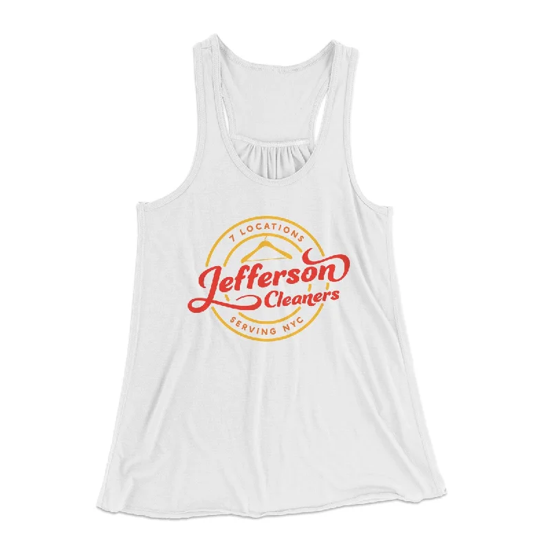 Jefferson Cleaners Women's Flowey Tank Top lightweight tank top