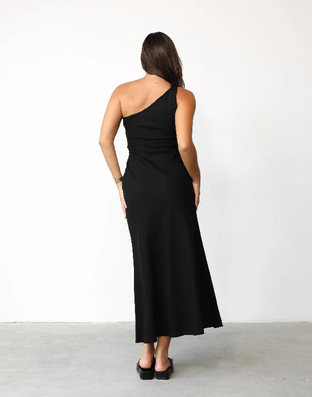 Rema Maxi Dress (Black)