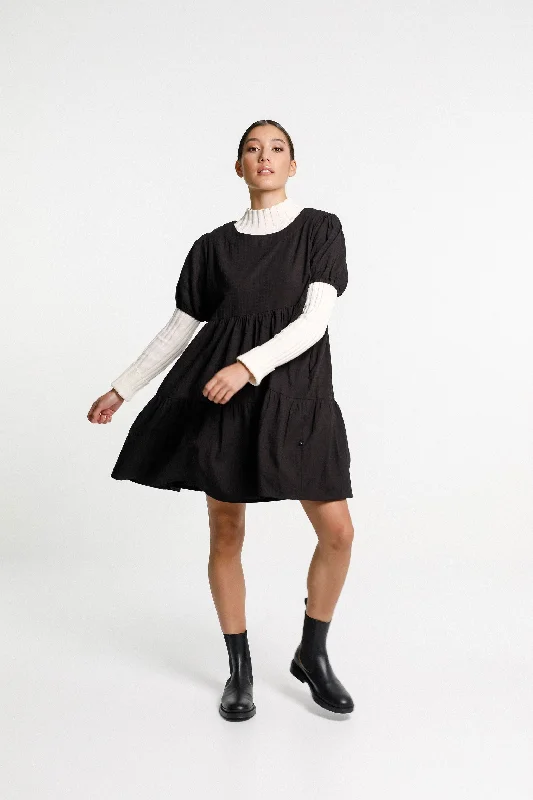 Whirl Dress Replen - Black