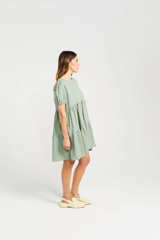 Whirl Dress - Replen - Sage