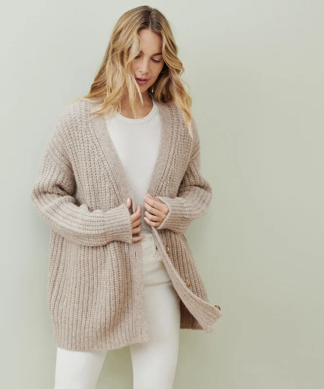 Alpaca Cocoon Cardigan