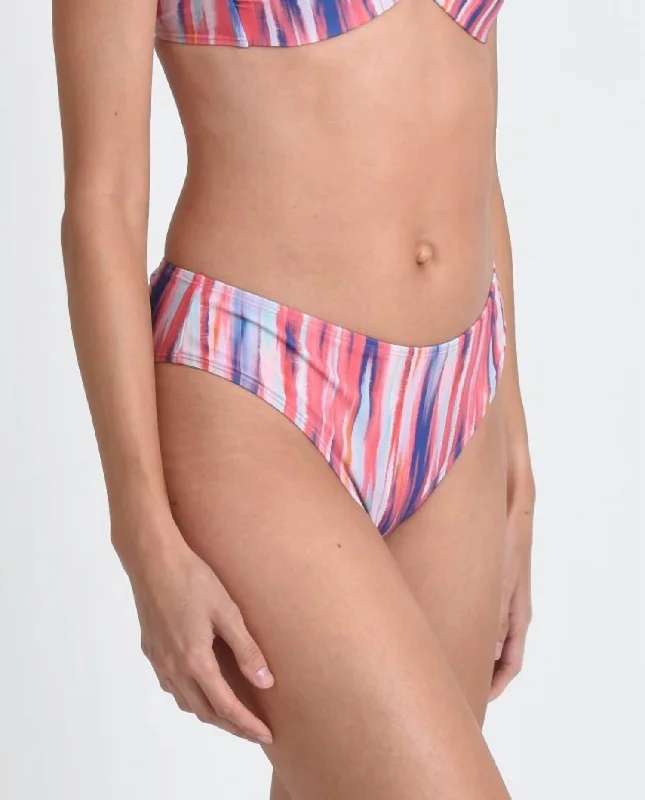 Bikini Swim Bottom In Pink Karen