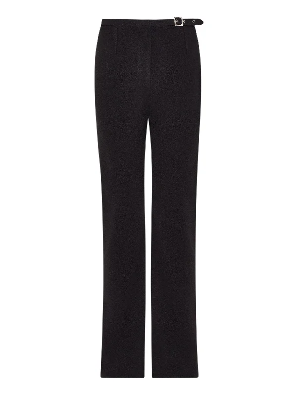 09 Sleek Belted Pant | Black