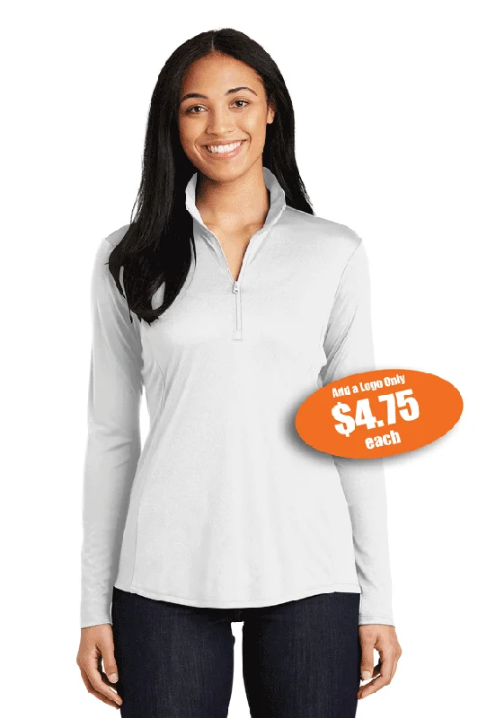 Ladies Sport-Tek® PosiCharge® Competitor™ 1/4-Zip Pullover  TM