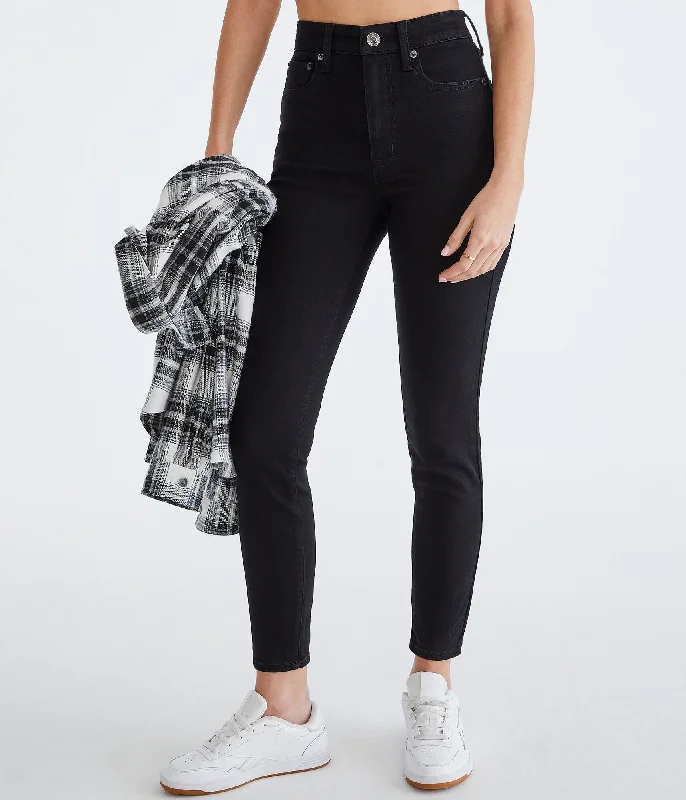 Aeropostale Seriously Stretchy Super High-Rise Ankle Jegging