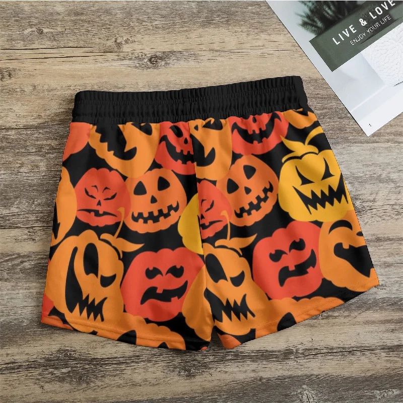 Moody Pumpkins Women's Casual Shorts