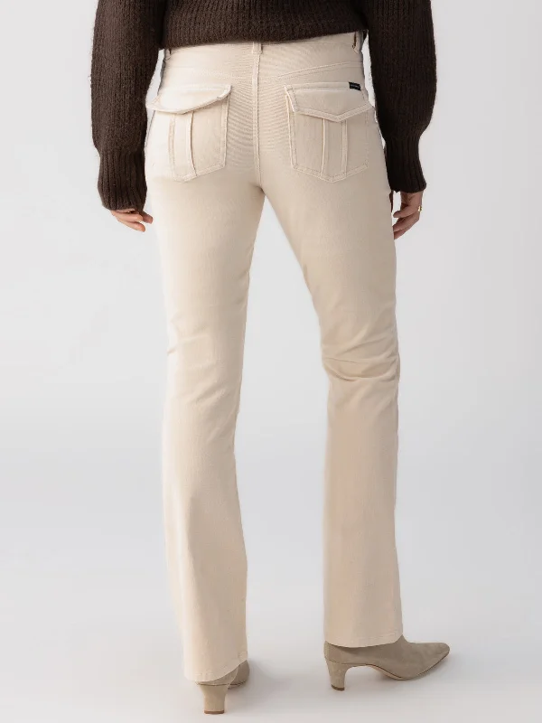 Corduroy Hayden Bootcut Standard Rise Pant Toasted Almond