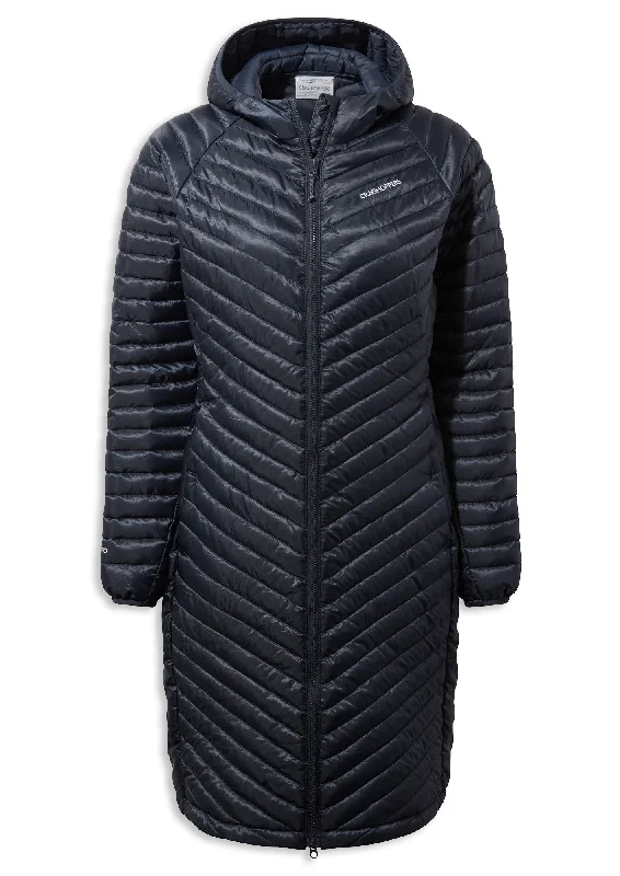 Craghoppers Womens ExpoLite Long Quilted Coat