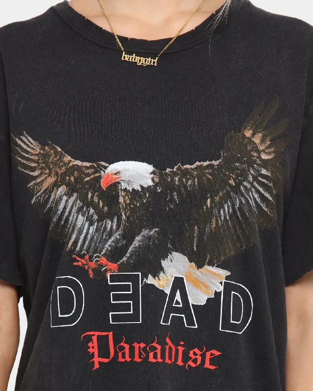 Dead Studios Paradise Vintage Short Sleeve T-Shirt Washed Black