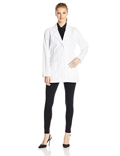 Dickies 84405 Women's 29"" Notched Collar Lab Coat