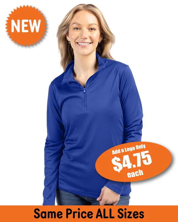 Ladies Clique Spin Eco Performance Half Zip Pullover