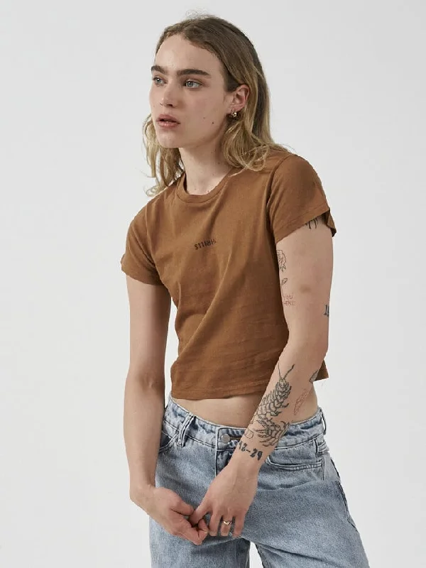 Minimal Thrills Mini Tee - Bronze