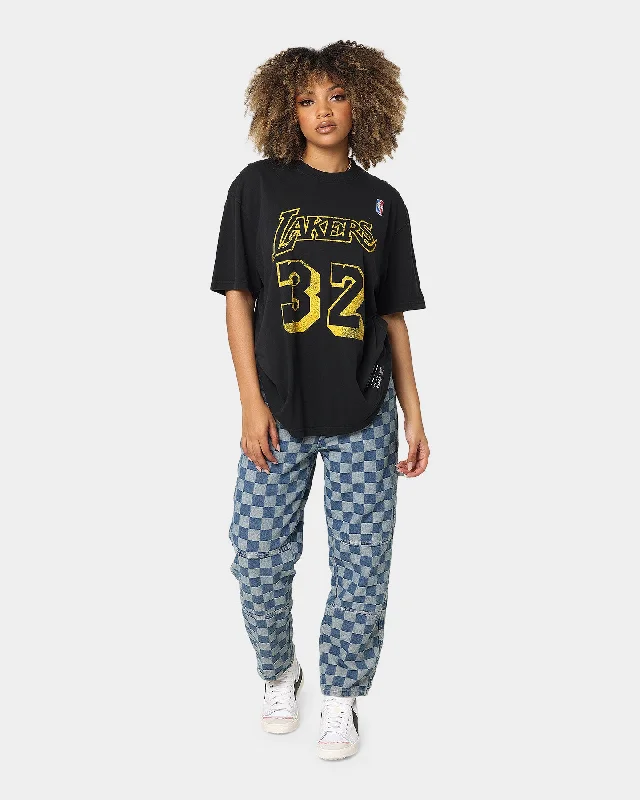 Mitchell & Ness Los Angeles Lakers Magic Johnson #32 N&N Vintage T-Shirt Faded Black