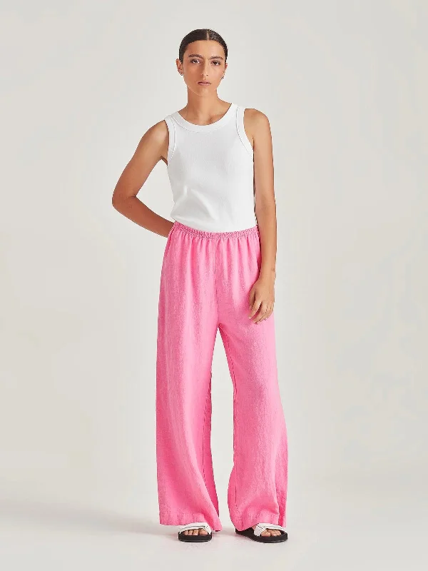 Mondo Linen Pant - Candy