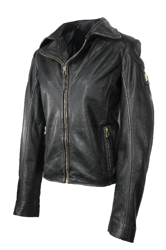 Mauritius Olivia Ladies Leather Jacket Black