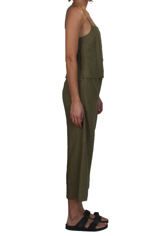 Pacific Linen Pants Khaki