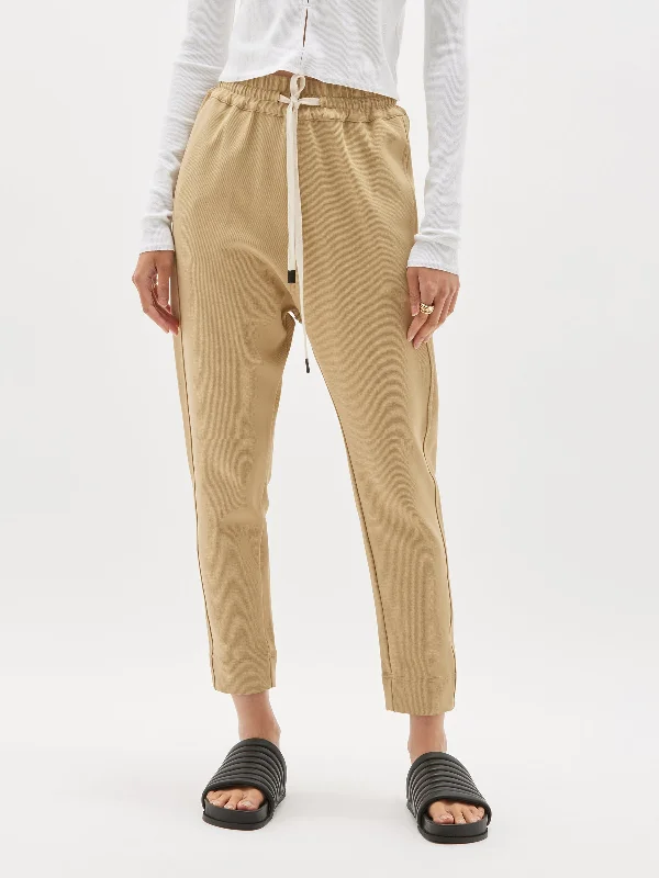 stretch twill tapered pant