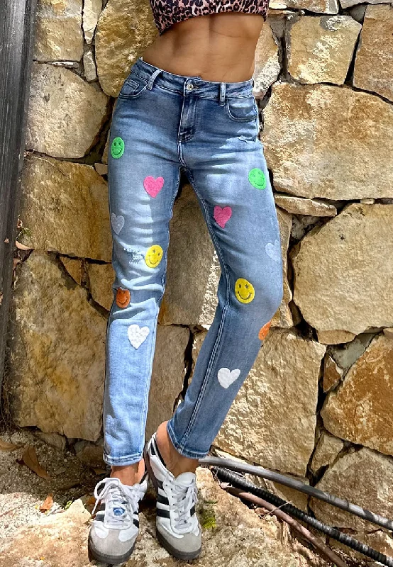 Sun denim smile