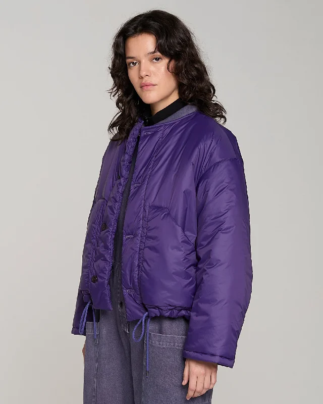 G.o.D Nuclear Jacket Padded Fury Nylon Mauve (Viola)