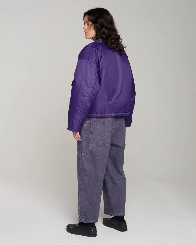 G.o.D Nuclear Jacket Padded Fury Nylon Mauve (Viola)