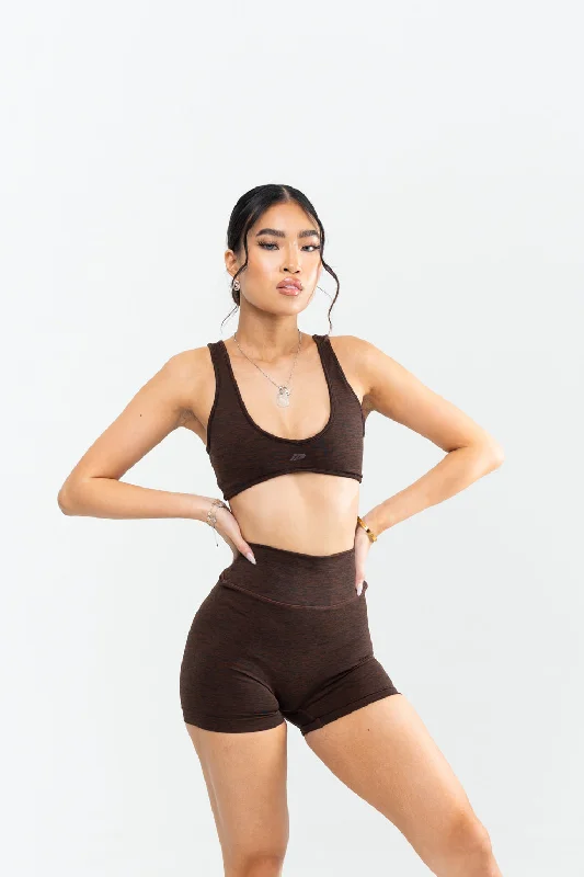 AMIRA SHORTS - MOCHA SWIRL