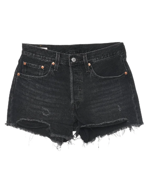 Levi's 501 Cut-off Denim Shorts - W28 L2