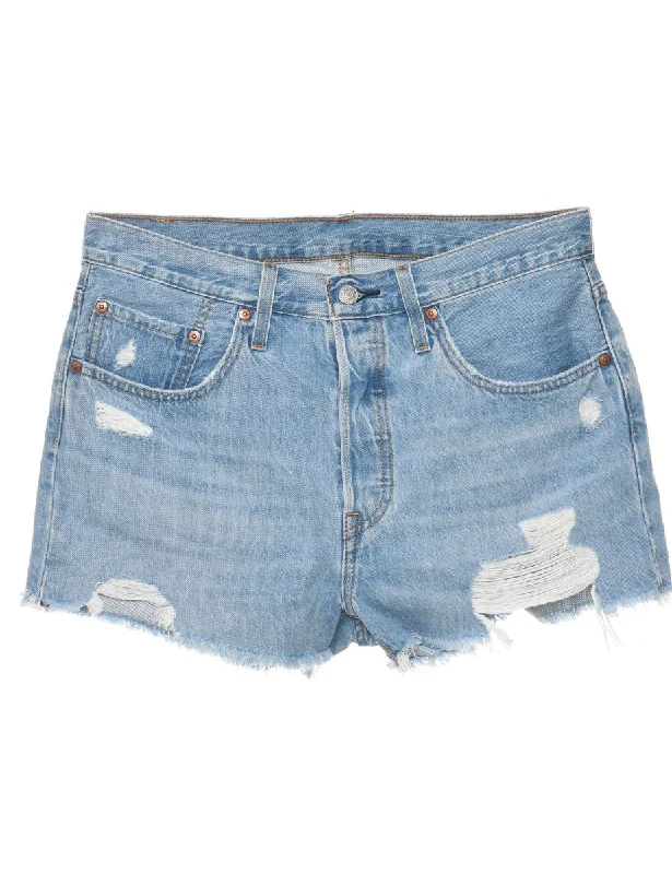 Levi's 501 Cut-off Denim Shorts - W32 L3