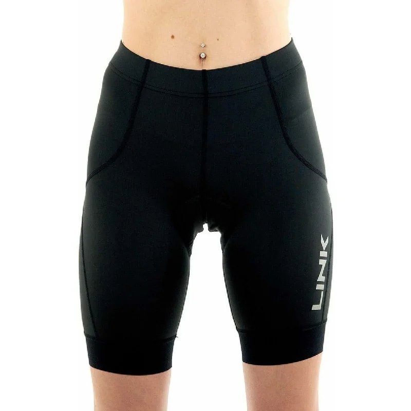 Link Ride Womens Cycling Shorts - Black