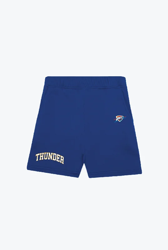 Oklahoma City Thunder Playoffs Fleece Shorts - Royal