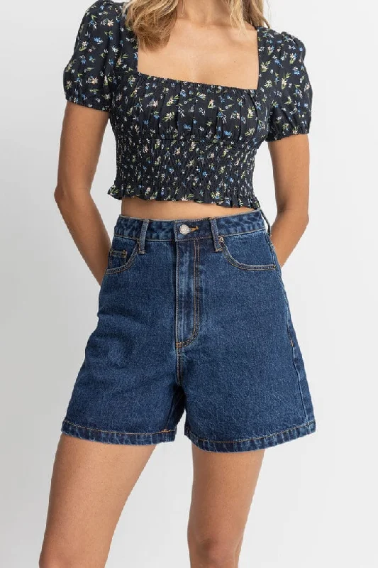 Rhythm Escape Denim Shorts