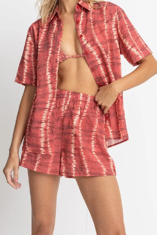 Rhythm Sahara Tie Dye Beach Shorts