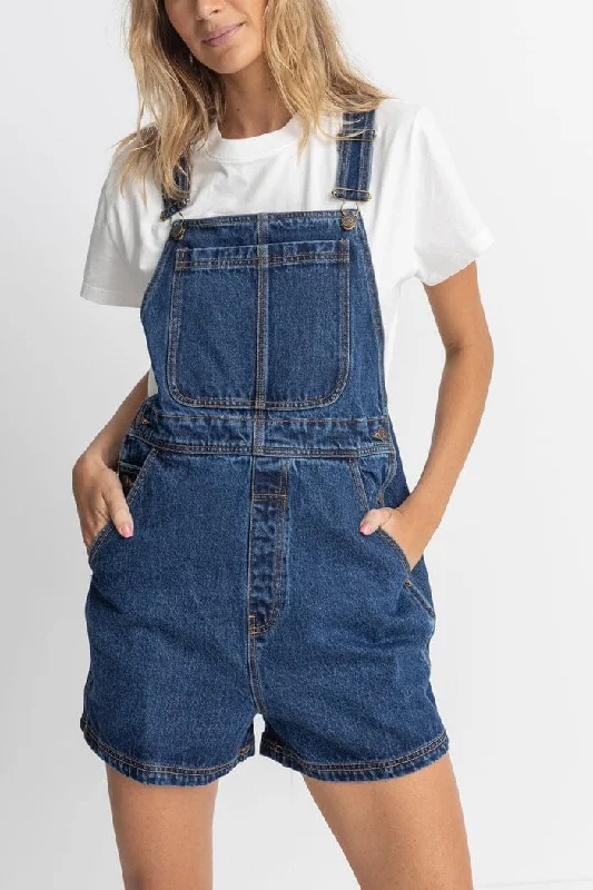 Rhythm Tides Short Overalls